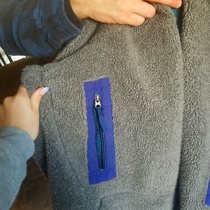 Patagonia thick polar fleece.